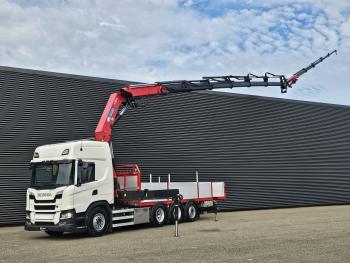 Scania G500 8x4/4 / HMF 50 tm + JIB + WINCH